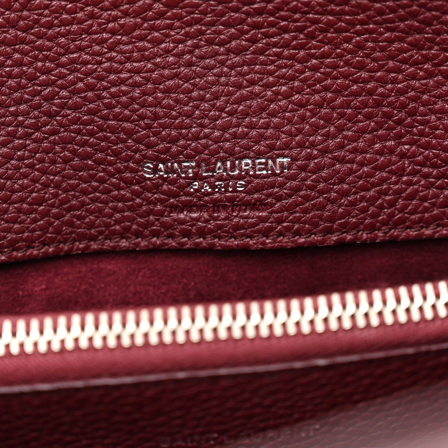 Grained Calfskin Baby Supple Sac De Jour Palissandre