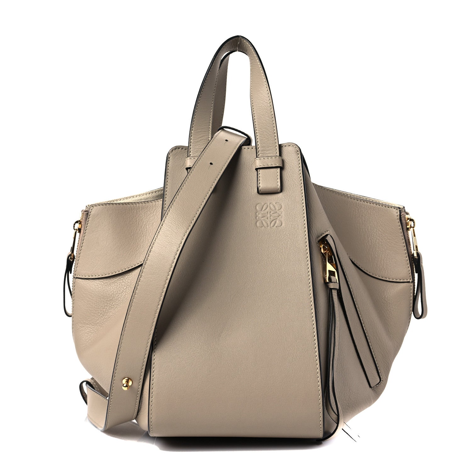 Loewe Calfskin Hammock Shoulder Bag Sand 1 of 7