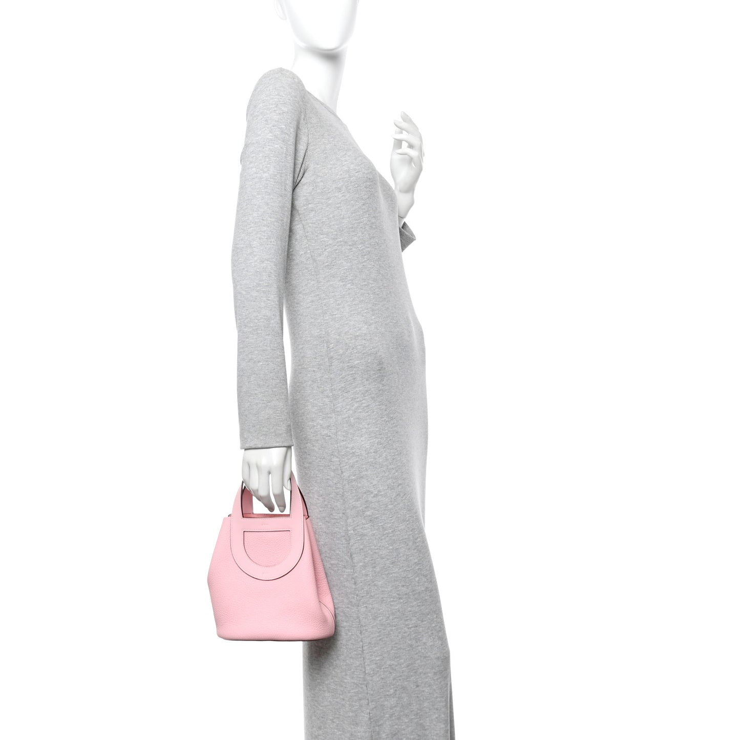 Taurillon Clemence Swift In-The-Loop 18 Bag Rose Sakura