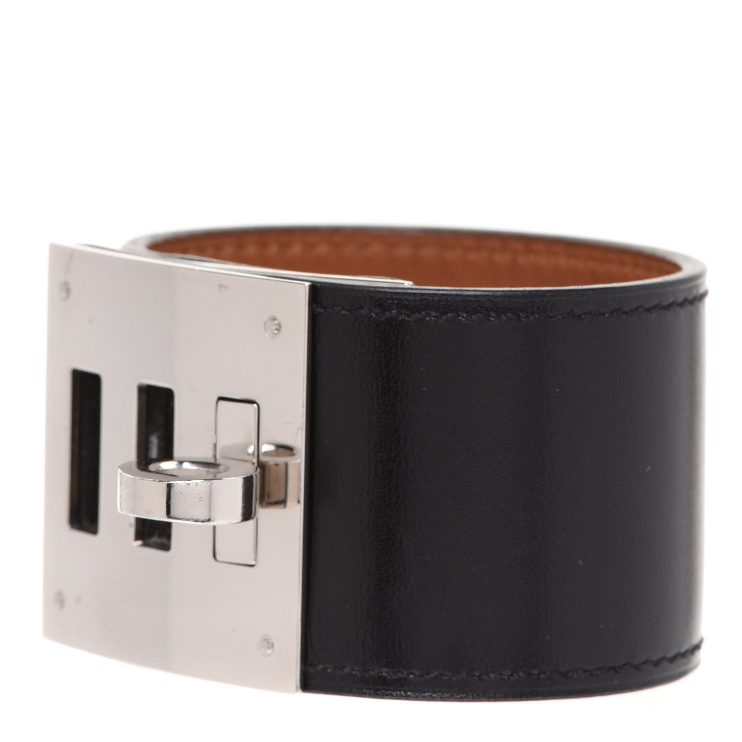 Hermes Box Kelly Dog Bracelet Black 1 of 7