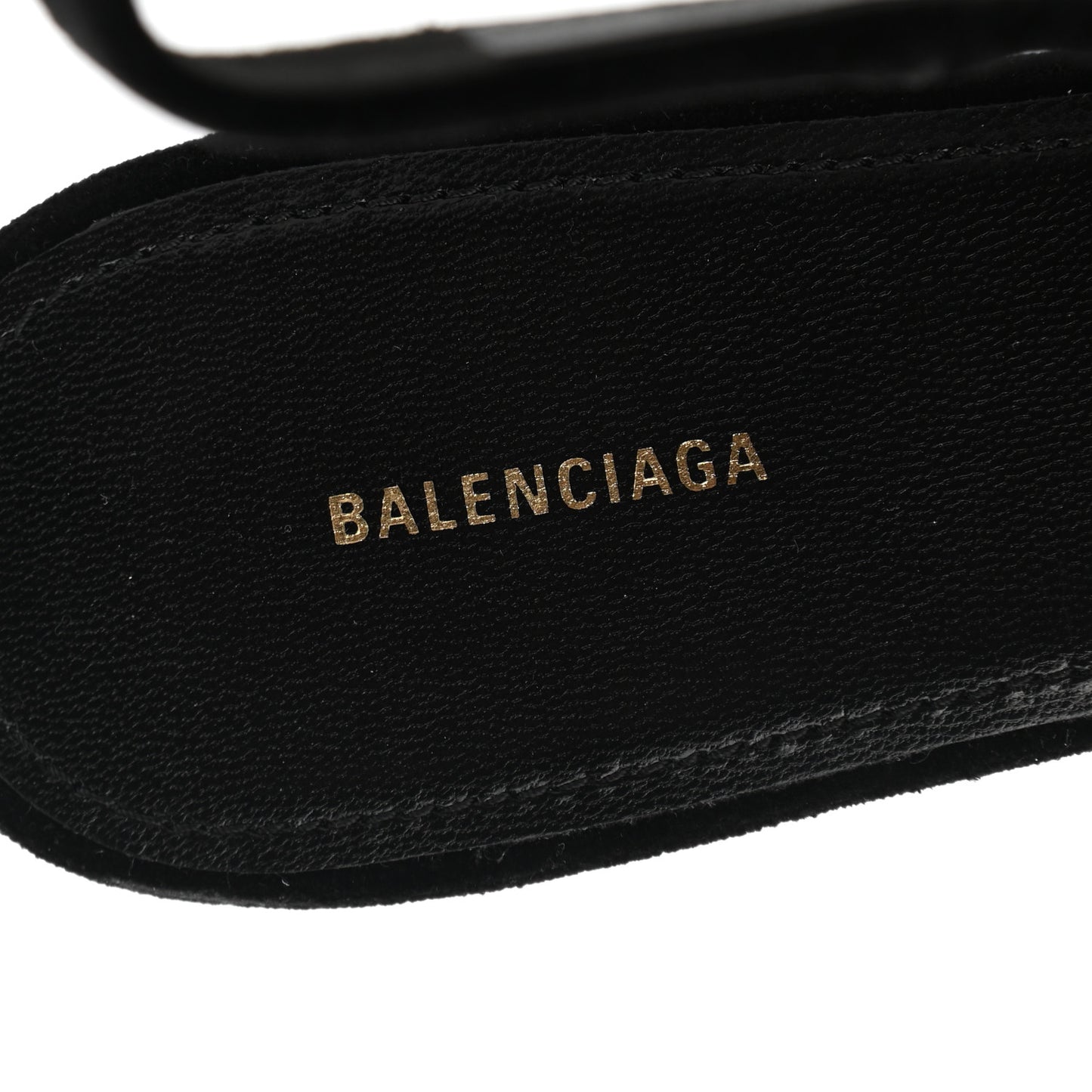 Velvet BB Knife Pointy Toe Slingback Flats 37.5 Black