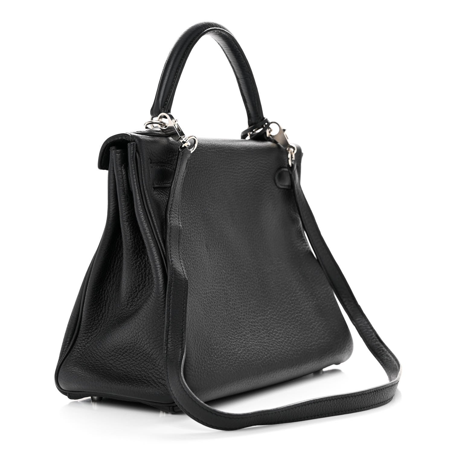 Hermes Togo Kelly Retourne 28 Black 2 of 15