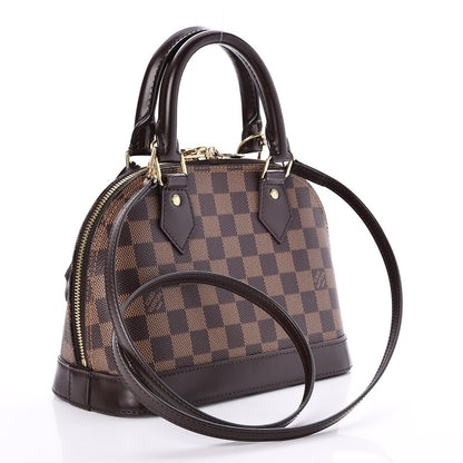 Louis Vuitton Damier Ebene Alma BB 4 of 8