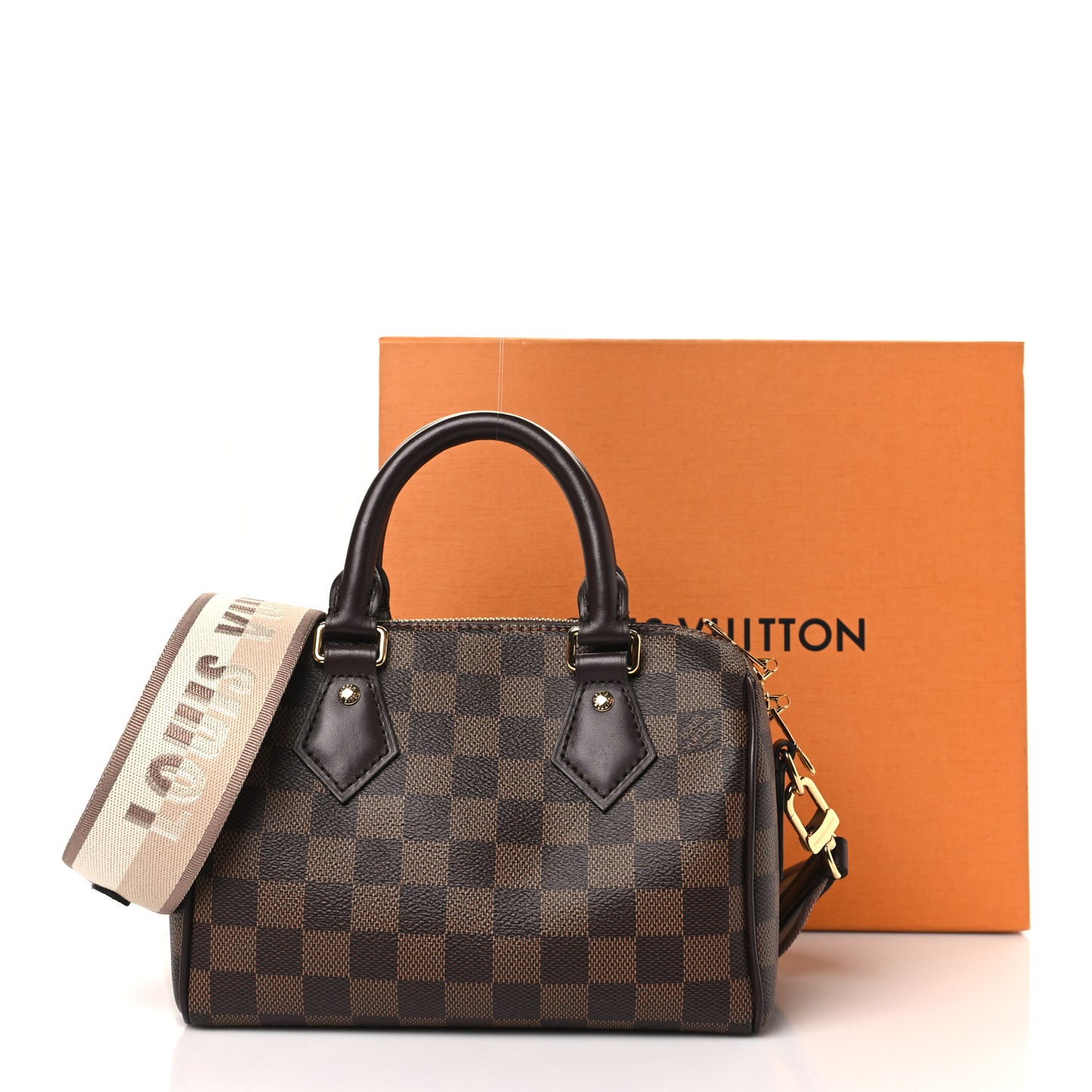 Damier Ebene Speedy Bandouliere 20