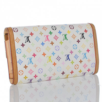 Louis Vuitton Monogram Multicolor Porte Tresor International Wallet White 3 of 7