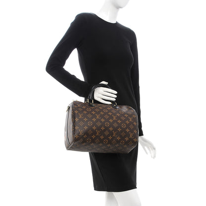 Louis Vuitton Monogram My World Tour Speedy Bandouliere 30 Black 3 of 10