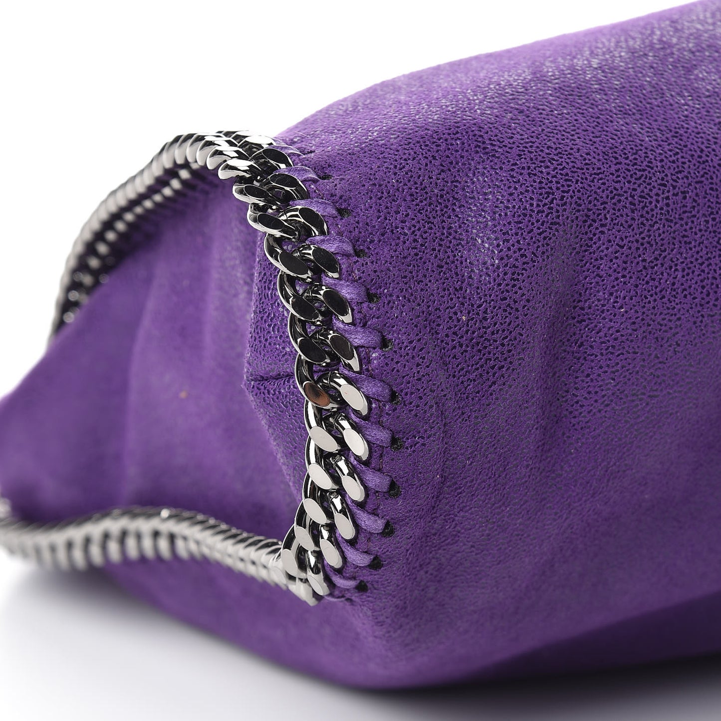Shaggy Deer Small Falabella Tote Purple