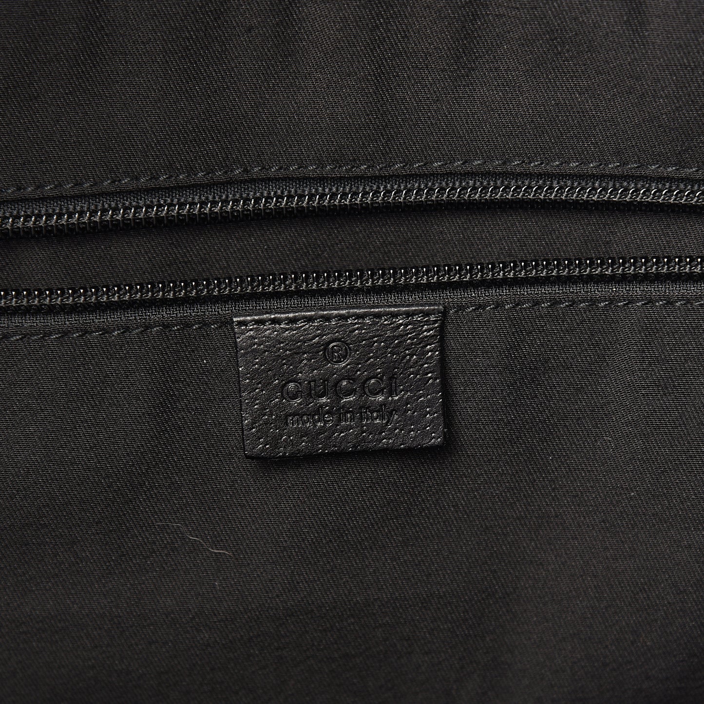 GG Monogram Web Large Collapsible Carry On Duffle Bag Black