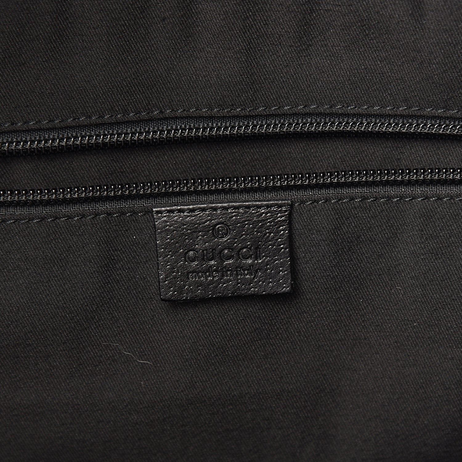 Gucci GG Monogram Web Large Collapsible Carry On Duffle Bag Black 5 of 9