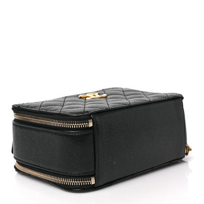 Chanel Caviar Quilted Small Pick Me Up Vanity Case Black 4 of 9