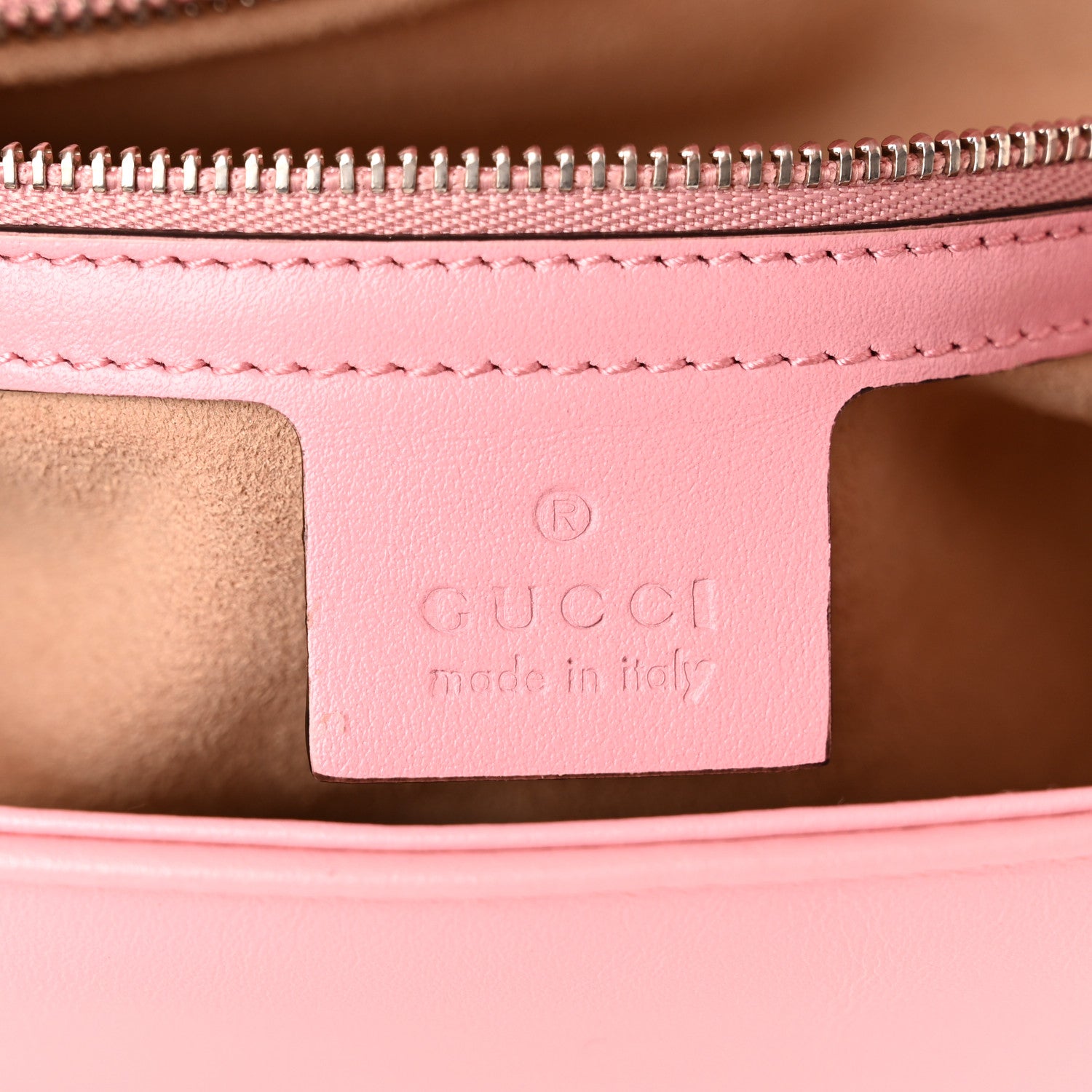 Gucci Calfskin Matelasse Small GG Marmont Shoulder Bag Wild Rose 6 of 10