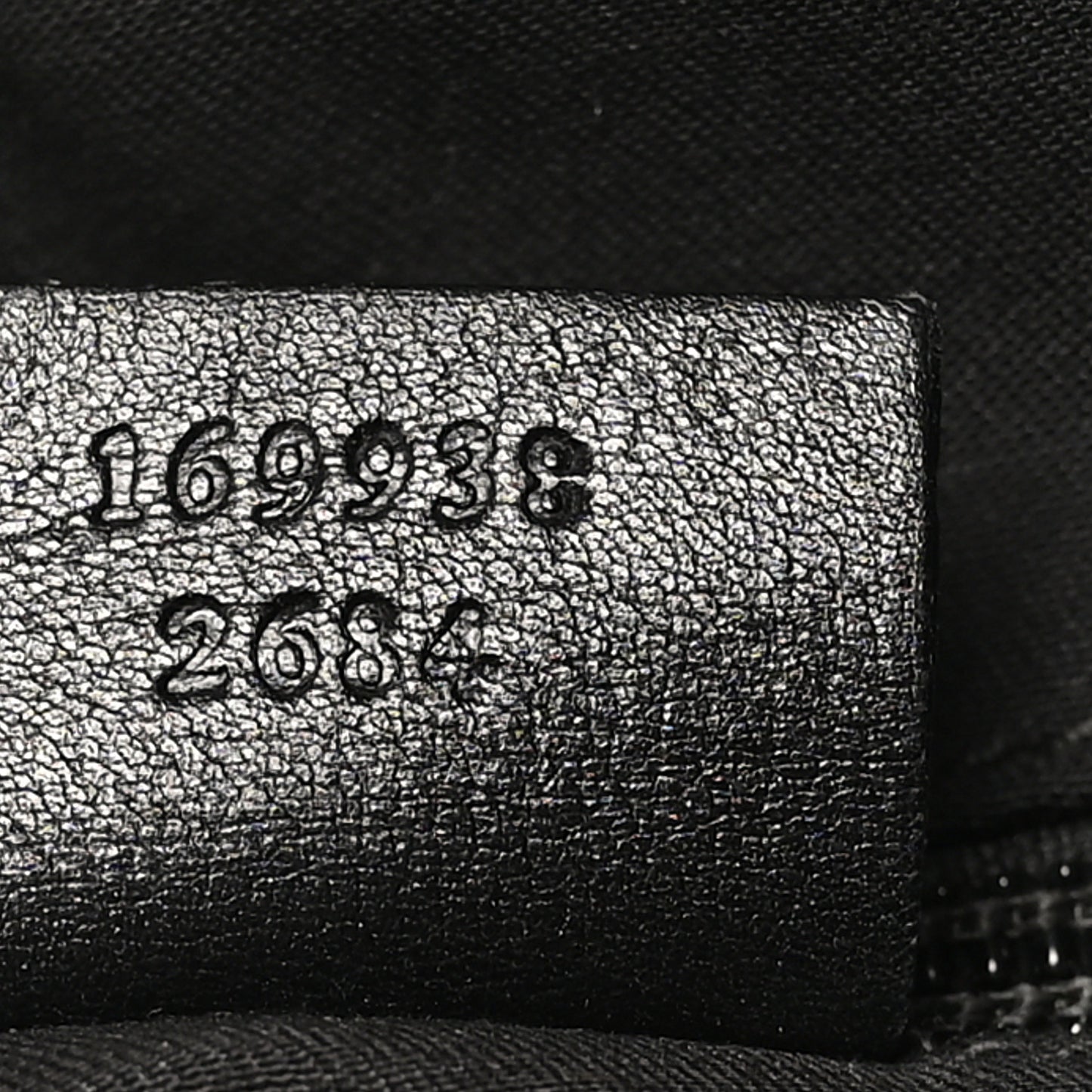 Guccissima Bamboo Messenger Bag Black