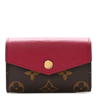 Louis Vuitton Monogram Sarah Multicartes Fuchsia 1 of 6