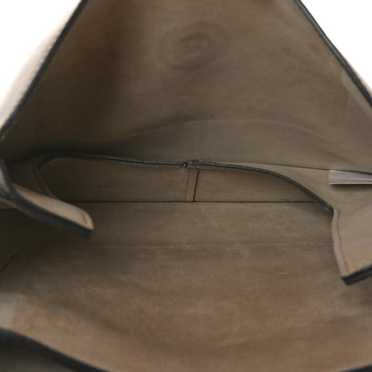 Chloe Calfskin Suede Medium Faye Shoulder Bag Motty Grey 5 of 12