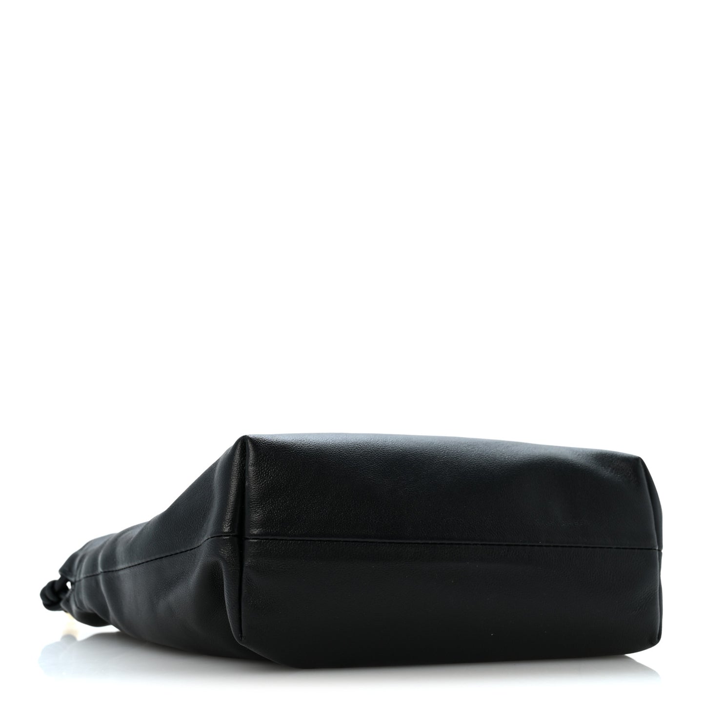 Lambskin Mini Icons Bucket Bag Black