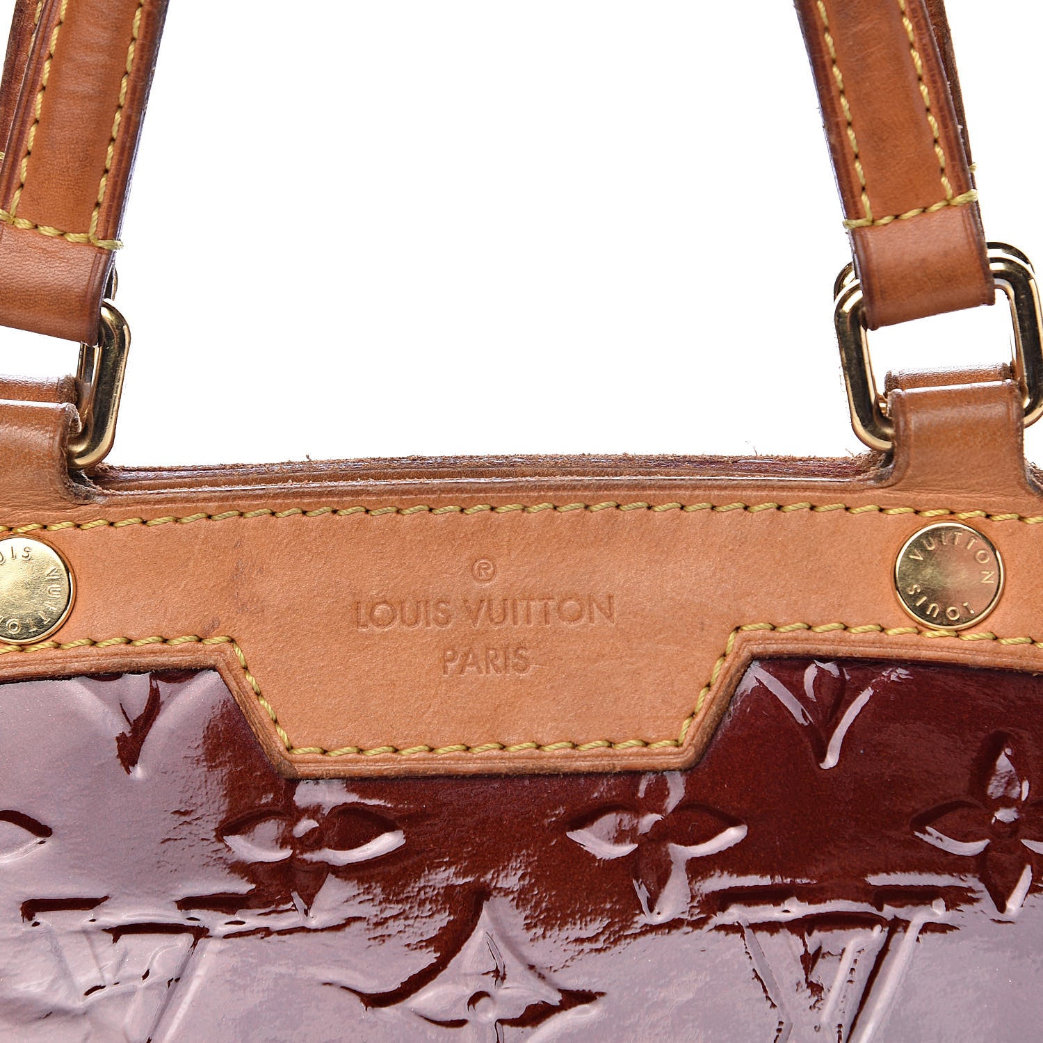 Louis Vuitton Vernis Brea MM Rouge Fauviste 12 of 17