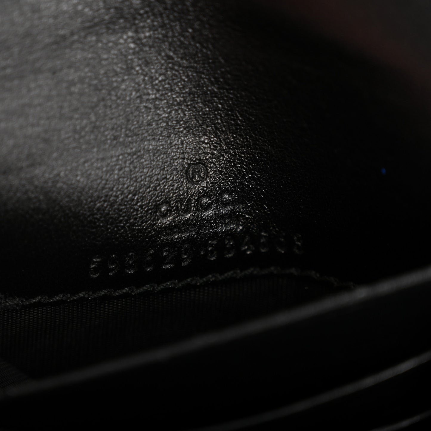 Calfskin Matelasse GG Marmont Medium Wallet Black