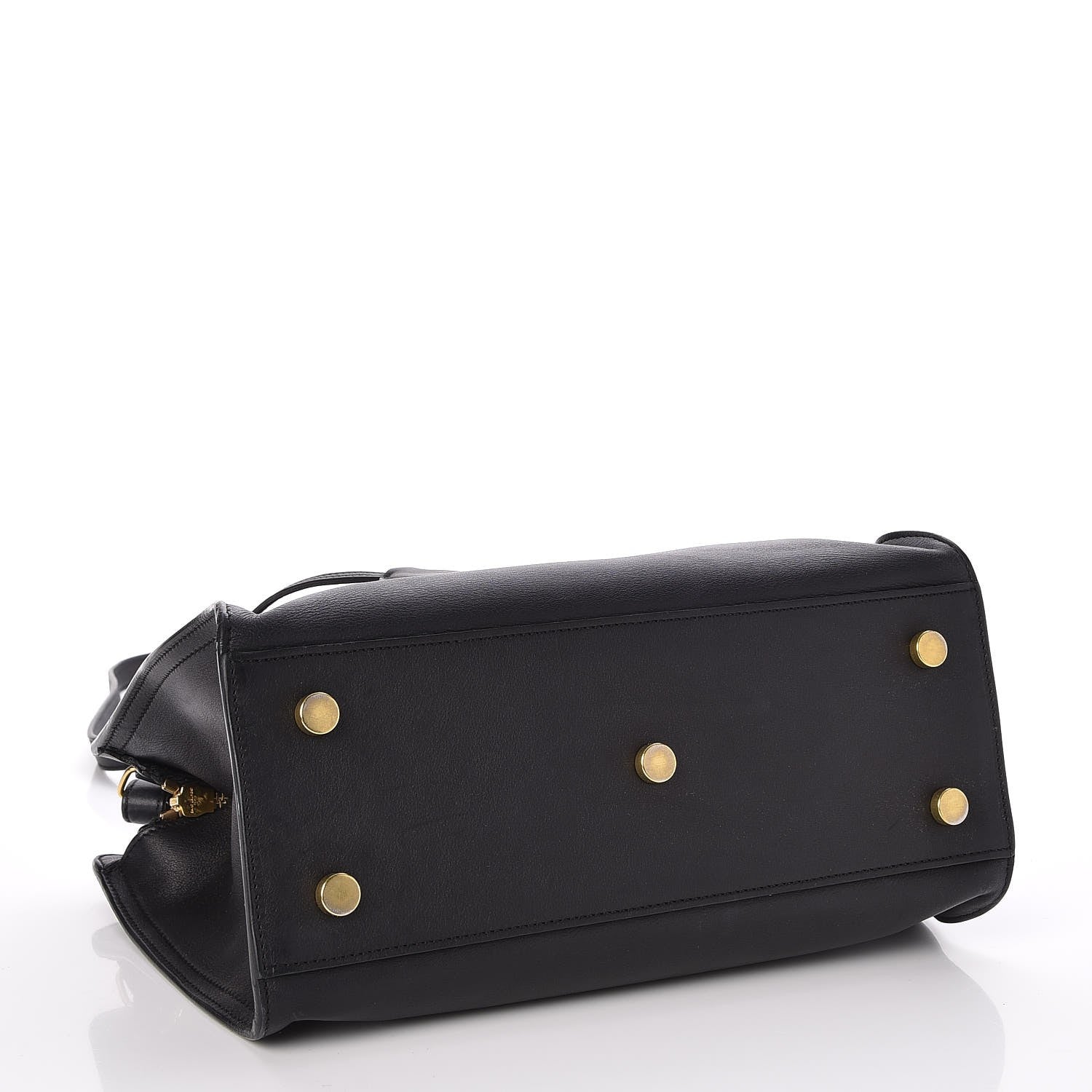 Saint Laurent Calfskin Monogram Baby Downtown Cabas Black 4 of 7