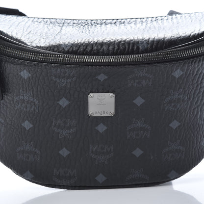MCM Visetos Stark Belt Bag Black 9 of 12