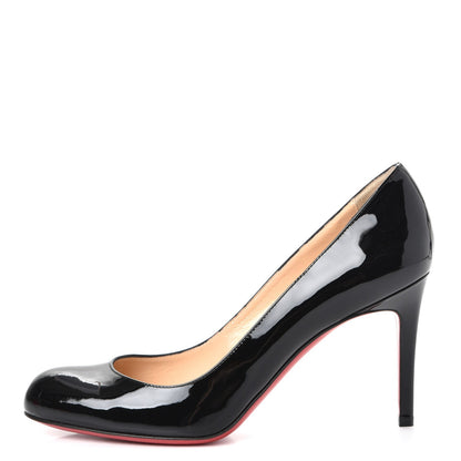 Christian Louboutin Patent Simple 100 Pumps 37.5 Black 1 of 7