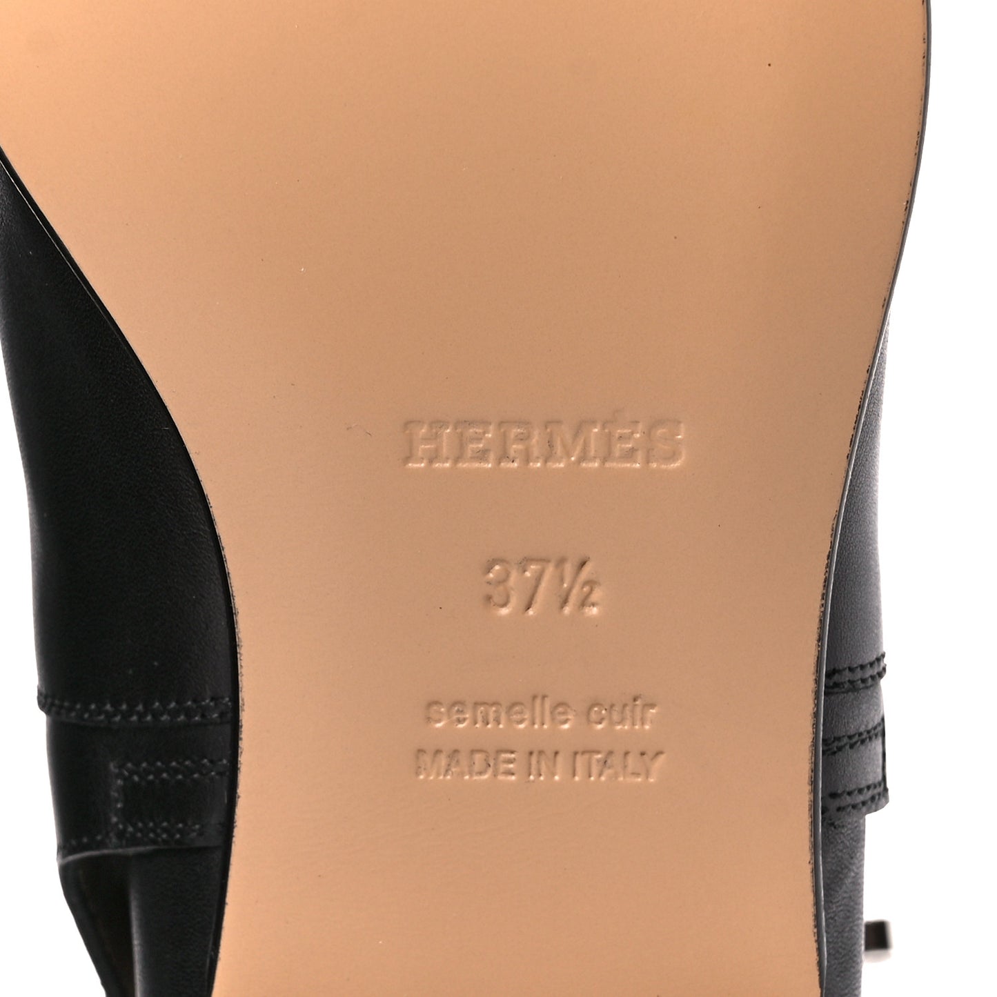 Calfskin Neo Low Boots 37.5 Black