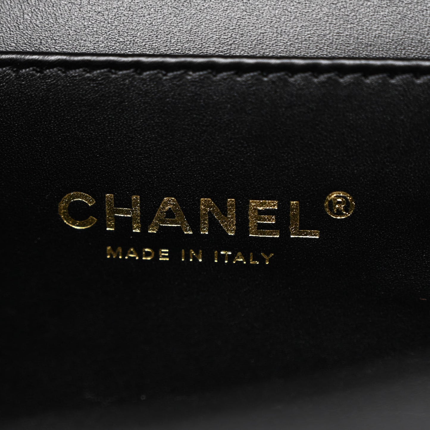 Caviar Quilted Coco First Flap Black