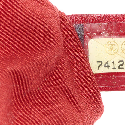Chanel Caviar Quilted Petit Timeless Shopping Tote PTT Red 7 of 11