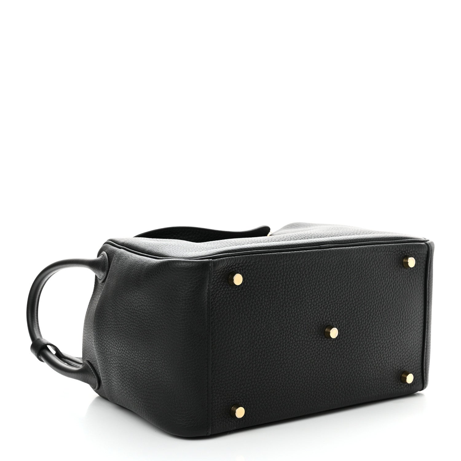 Hermes Taurillon Clemence Lindy 30 Black 4 of 11