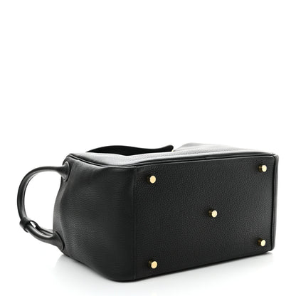 Hermes Taurillon Clemence Lindy 30 Black 4 of 11