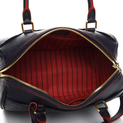 Louis Vuitton Empreinte Speedy Bandouliere 25 NM Marine Rouge 5 of 6