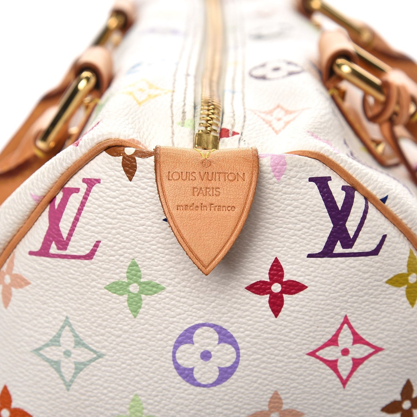 Monogram Multicolor Speedy 30 White