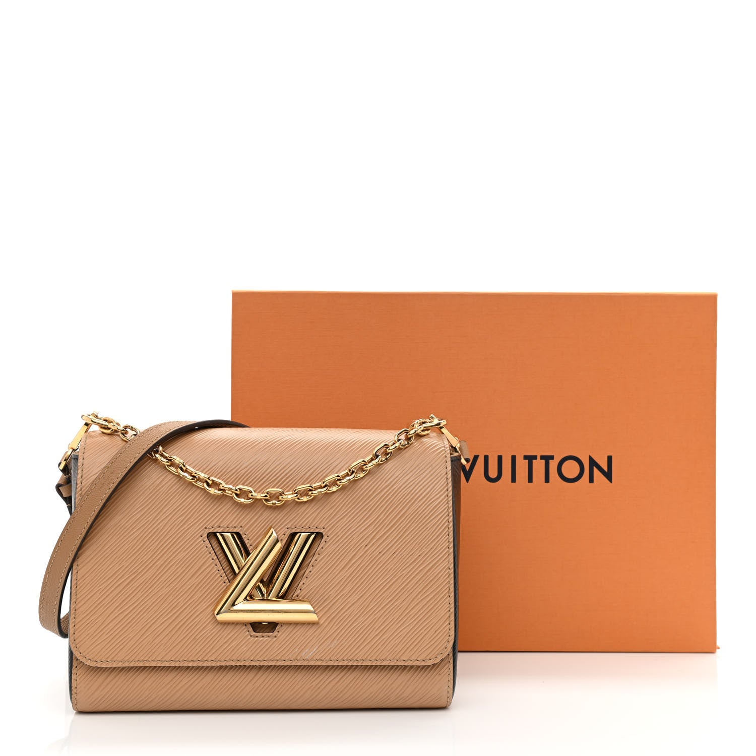 Louis Vuitton Epi Twist Shoulder Bag MM Camel 11 of 11