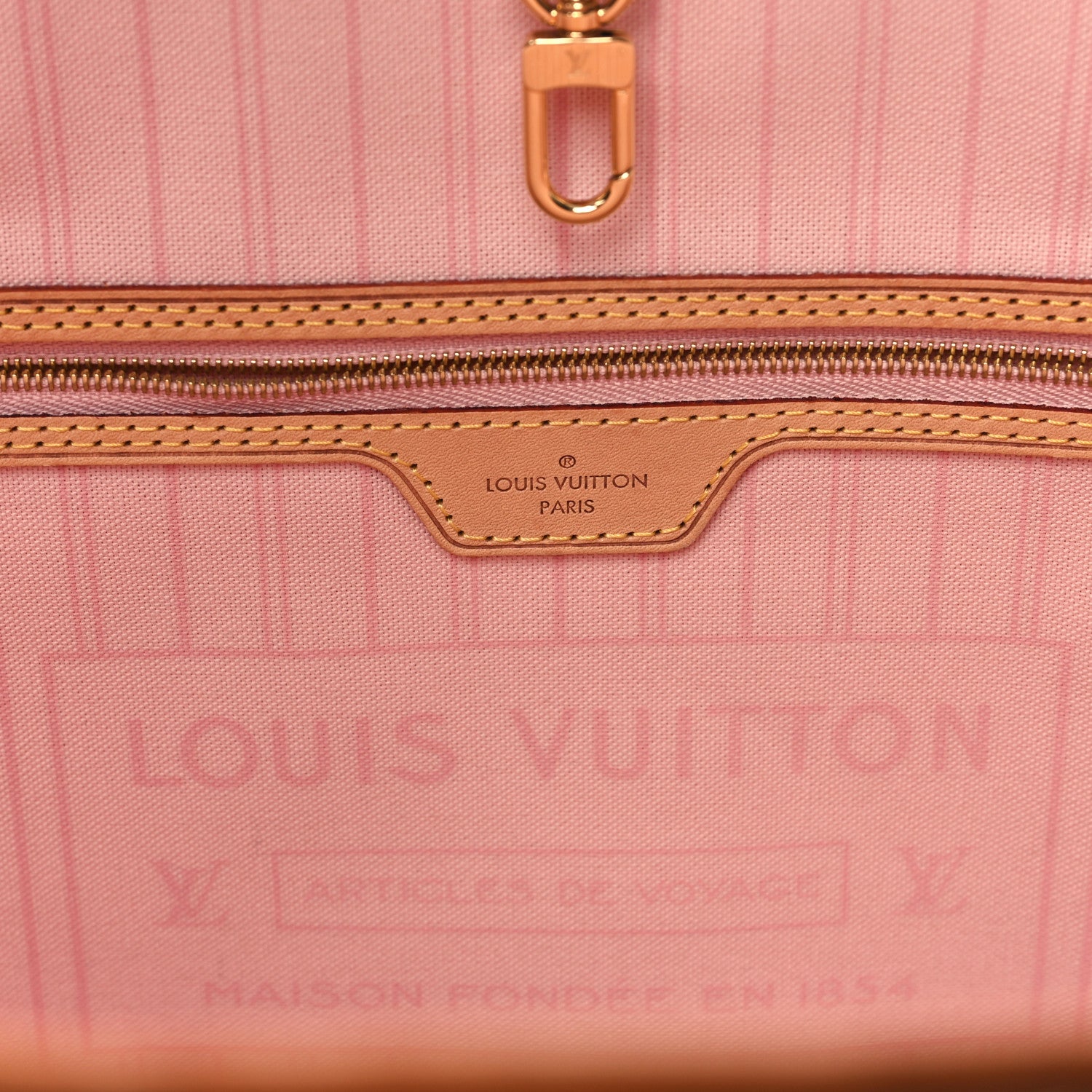 Louis Vuitton Damier Azur Neo Neverfull GM Rose Ballerine 7 of 12