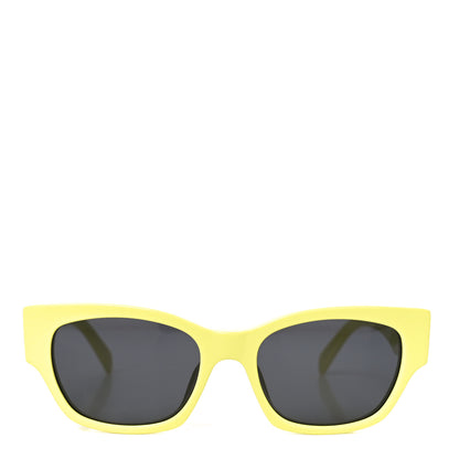 Celine Acetate Cat Eye Sunglasses CL 40197U Neon Green 2 of 7