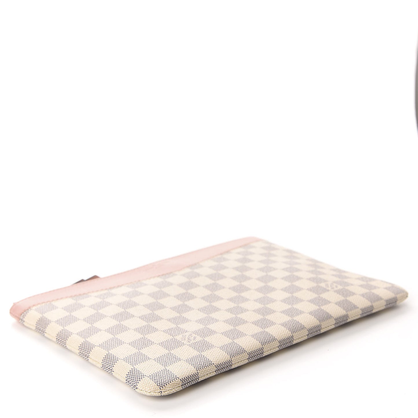 Damier Azur Daily Pouch Rose Poudre