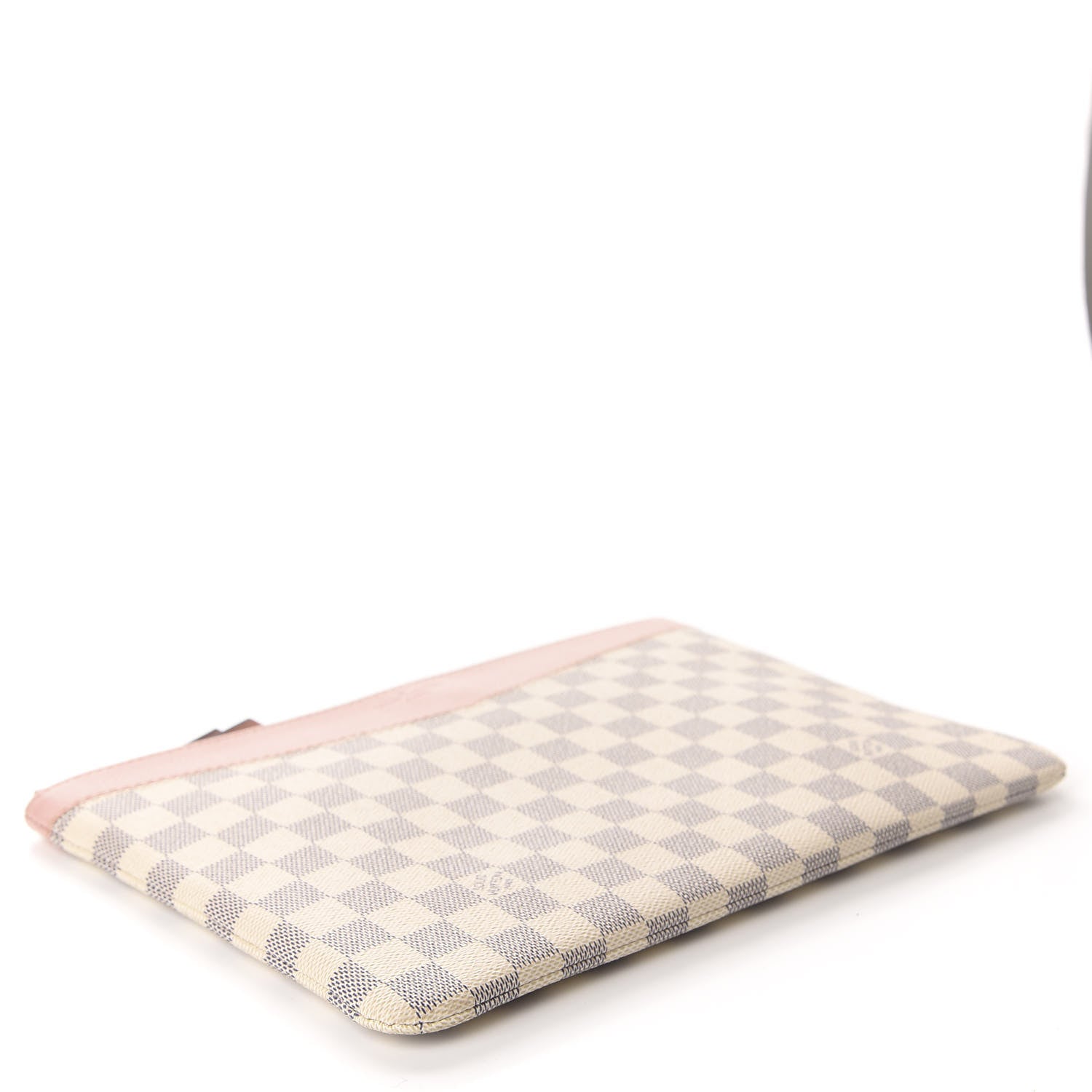Louis Vuitton Damier Azur Daily Pouch Rose Poudre 4 of 7