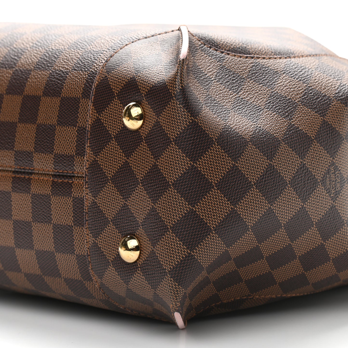 Damier Ebene Caissa Hobo Rose Ballerine