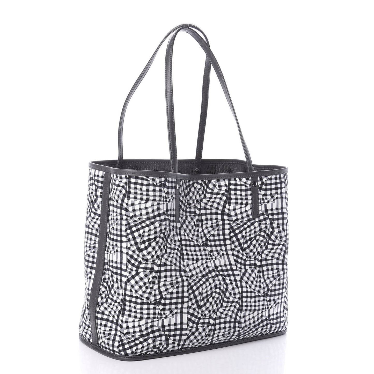Visetos Medium Reversible Shopper Tote Phantom Grey