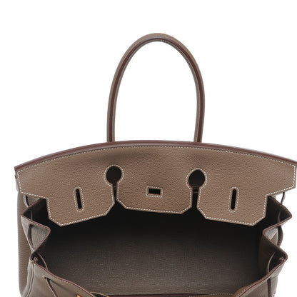 Hermes Togo Birkin 35 Etoupe 8 of 26