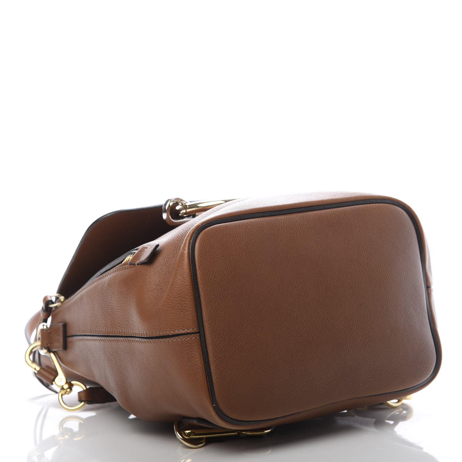 Chloe Suede Calfskin Small Faye Backpack Tan 3 of 10