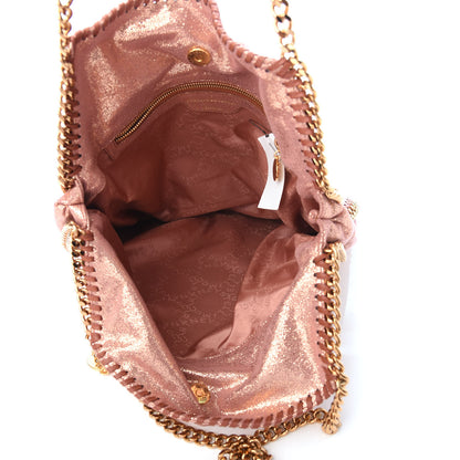 Stella McCartney Metallic Shaggy Deer Small Falabella Tote Copper 5 of 9