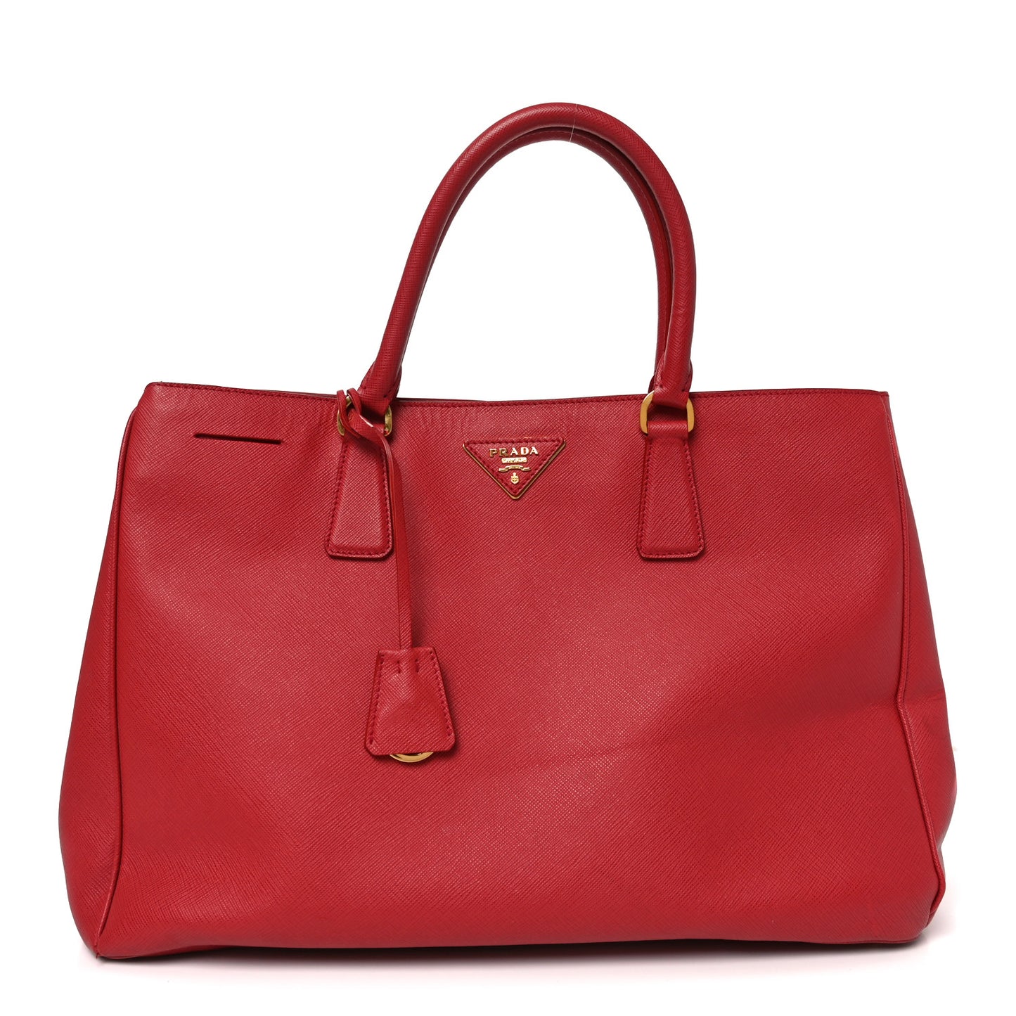 Saffiano Lux Large Tote Fuoco