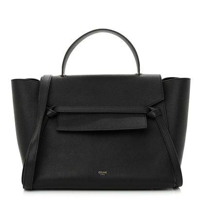 Celine Grained Calfskin Mini Belt Bag Black 1 of 13