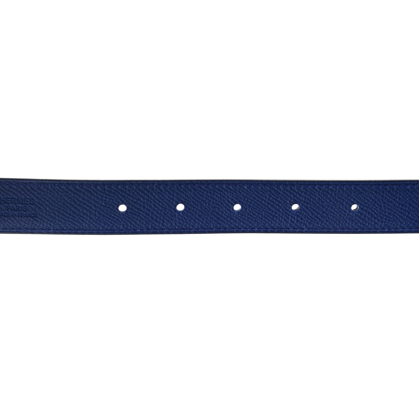 Swift Epsom 24mm Belt Strap 75 Black Bleu Electrique