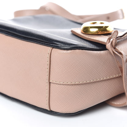 Prada Saffiano Crossbody Bag Black Cammeo 6 of 12