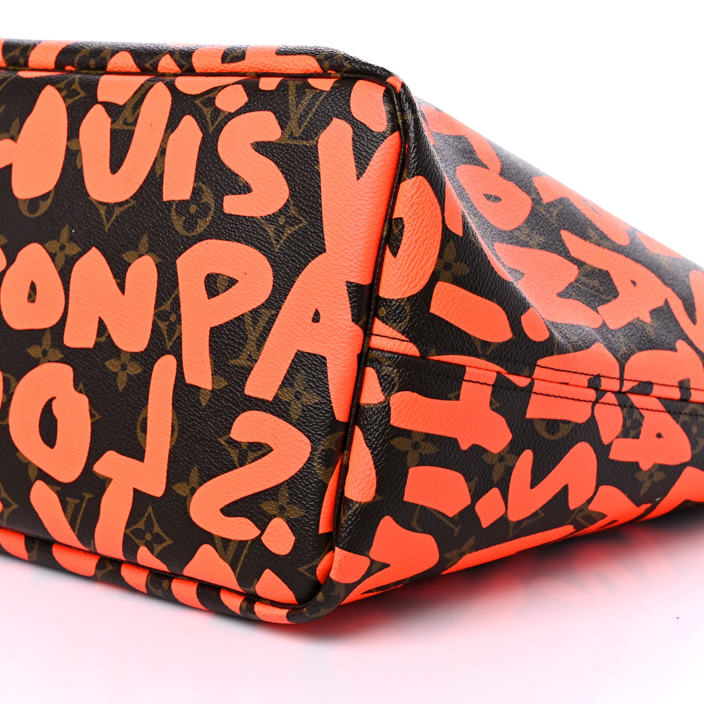 Monogram Graffiti Neverfull GM Orange