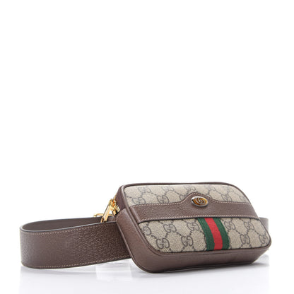 Gucci GG Supreme Monogram Ophidia Belted iPhone Case 85 34 Dark Brown 4 of 10