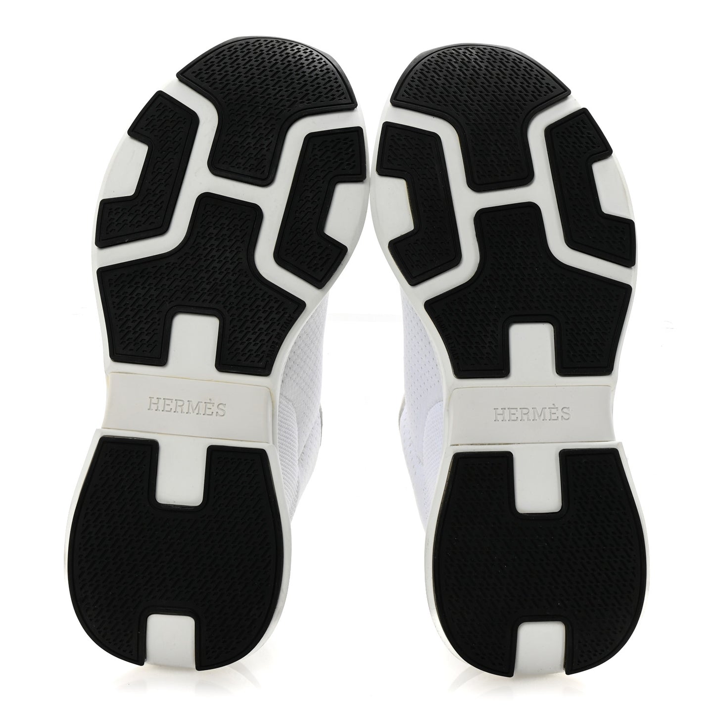 Technical Knit Suede Heros Sneakers 38 White