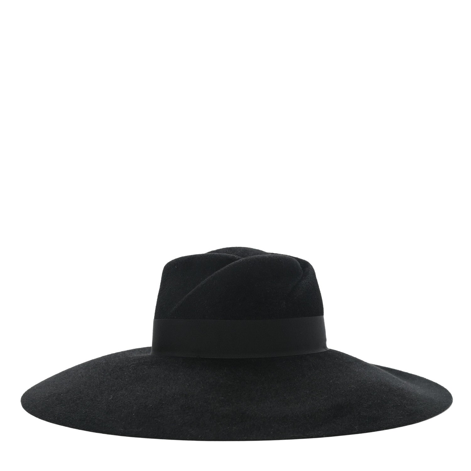Gucci Felt Wide Brim Hat S Black 5 of 9
