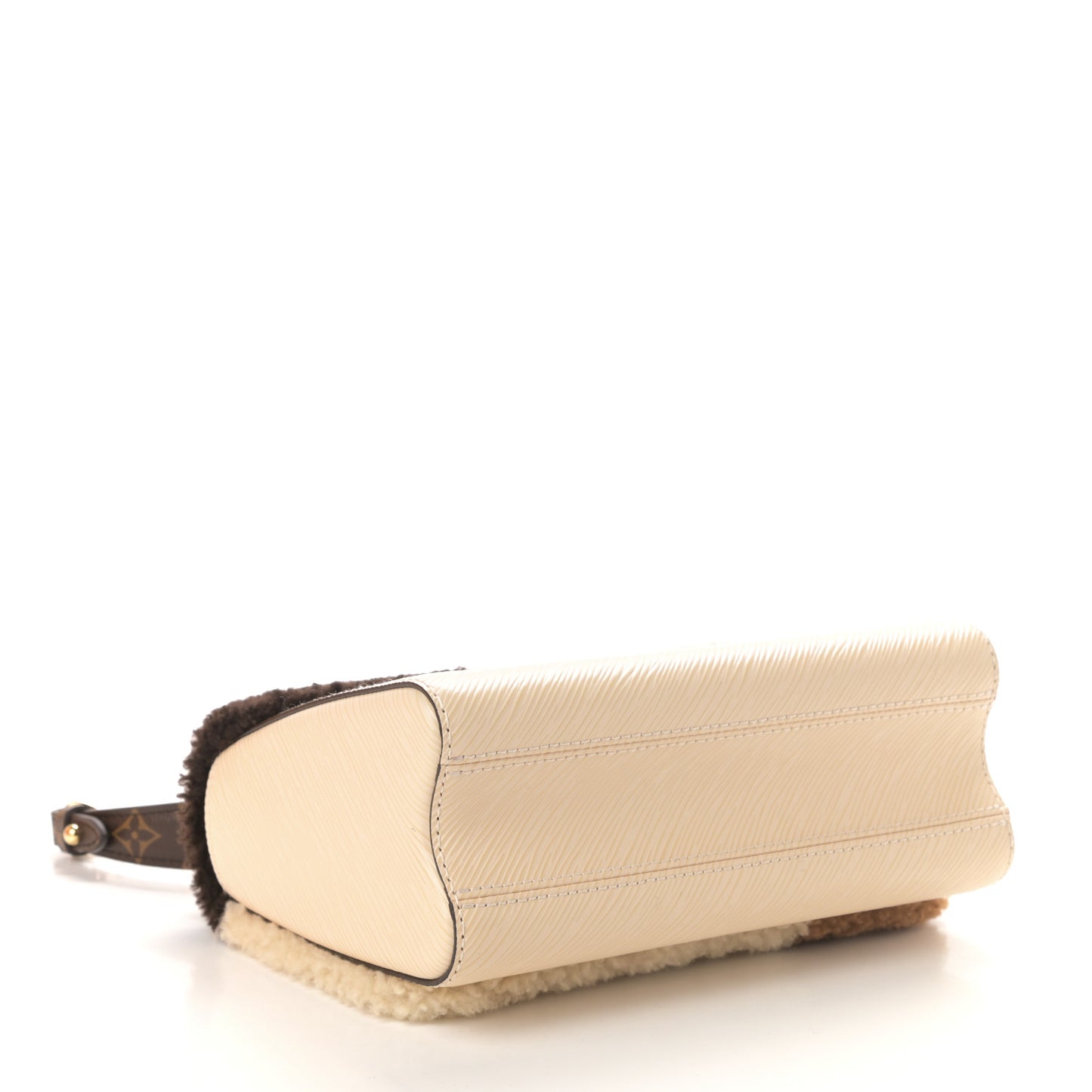 Monogram Epi Teddy Twist MM Creme